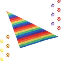Bandanas Para Mascotas | Arcoiris Orgullo Pride Lgbtqia+