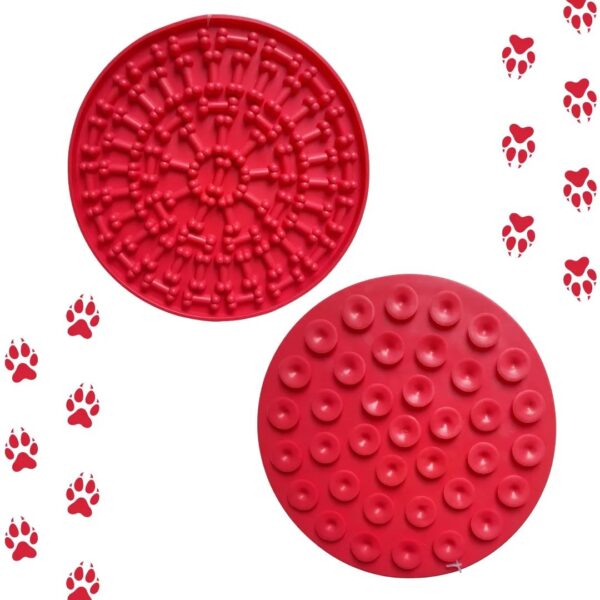 alfombrilla para lamer mascotas