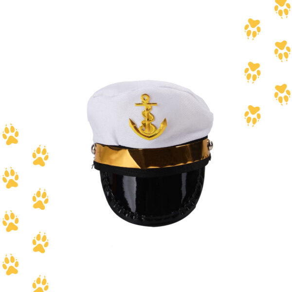 Sombrero Sub Oficial De Marina Para Perros O Gatos