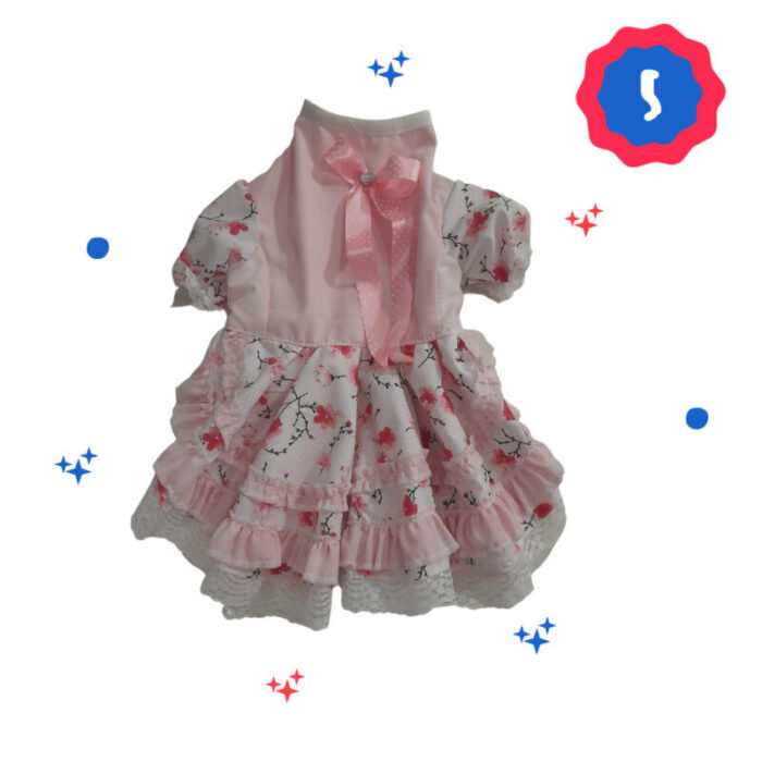 Vestido Huasa Fiestas Patrias Chile Para Mascotas | Talla 5