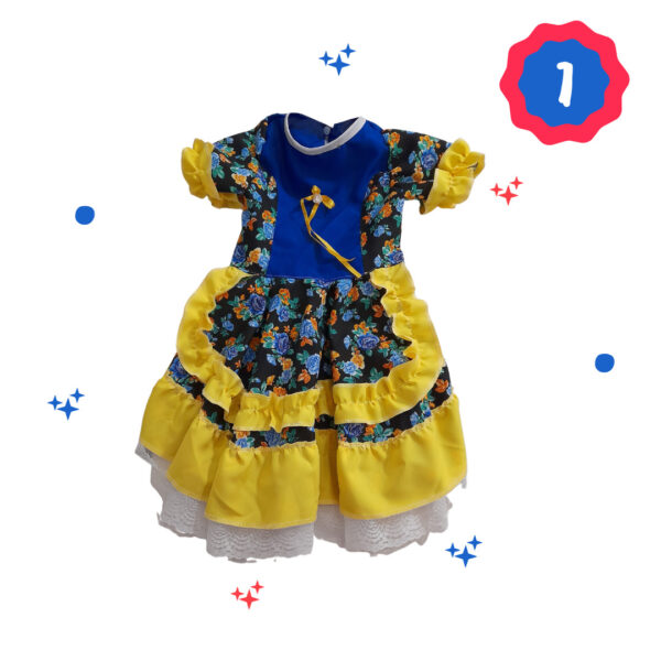 Vestido Huasa Fiestas Patrias Chile Para Mascotas | Talla 7