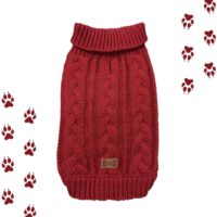 sweater rojo para mascotas