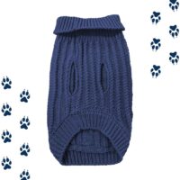 sweater azul para mascotas