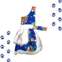 Vestido De Huasa Para Mascotas | Talla L Fiestas Patrias