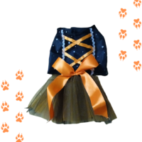 Vestido de Bruja para Mascotas - Halloween