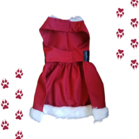 Vestido Navidad Perrita Raza Grande | Ropa Navidad Mascotas