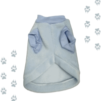 Capa Polar para Perro en Delicado Celeste Cielo