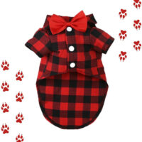Ropa Para Perros O Gatos | Camisa A Cuadros Para Mascotas - Imagen 67