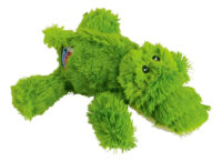 Juguete Chillón Kong Cozie Cocodrilo Talla M Color Verde Diseño Ali Alligator - Imagen 7