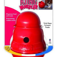 Kong Wobbler Color Rojo S