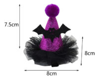 Gorro Disfraz Brujita Perro Gatita Halloween Original Único - Imagen 8