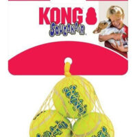 Kong Squeak Air Balls X-small Juguete Pelota Perro Pack X3-