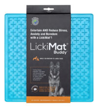 Comedero Grande Para Gatos Y Perros Lickimat Buddy, Color Az