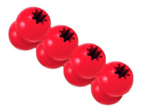 Juguete Rellenable Kong Goodie Ribbon Talla L De 13 A 30 Kg Color Rojo - Imagen 3