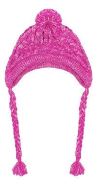 Gorro De Invierno Para Mascotas | Gorro De Lana Color Fucsia - Imagen 3