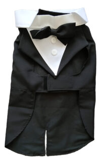 Smoking Para Perro Grande | Traje Formal Negro Para Mascota - Imagen 6