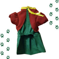 Disfraz De Chilindrina Para Mascotas | Ropa Perrita Grande