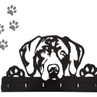 Porta Llaves Y Correas De Perro | Weimaraner