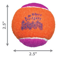 Juguete Para Perro Pelota Birthday Kong Sonido Pack3 Talla M - Imagen 6