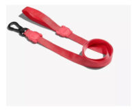 Correa L Solids Neon Coral Zeedog | Large Leash Zee.dog