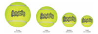 Juguete Para Perro Kong Pelota De Tenis Con Cuerda 6 Cm Color Amarillo - Imagen 7