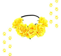 Cintillo De Flores Para Fiesta Catrina O Frida Halloween - Imagen 3