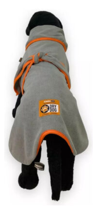 Capa Toalla Para Perro Tela Absorbente De Microfibra Talla L - Imagen 3