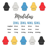 Poleron Con Capucha Para Mascotas | 2xl-3xl-4xl-5xl - Imagen 3