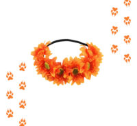 Cintillo De Flores Para Fiesta Catrina O Frida Halloween - Imagen 7