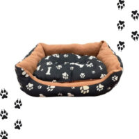 Cama Para Mascotas Diseño Huesos | Talla L 70x50x18