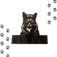 Porta Llaves Y Correas De Gato | Russian Blue