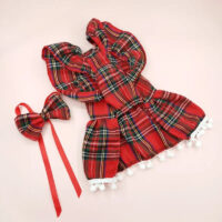 Vestido De Navidad Para Perritas O Gatitas | Navidad Mascota - Imagen 4