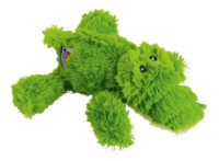 Juguete Chillón Kong Cozie Cocodrilo Talla M Color Verde Dis