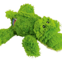 Juguete Chillón Kong Cozie Cocodrilo Talla M Color Verde Dis
