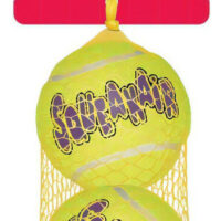 Kong Squeak Air Balls Large Juguete Pelota Perro Pack X2