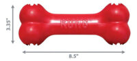Kong Goodie Juguete Hueso Clásico Rellenable Perro Grande Color Rojo Talla L - Imagen 7