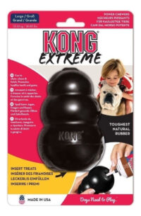 Juguete Kong Interactivo Extreme L Color Negro - Imagen 4