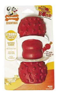 Juguete Hueso Cono Rellenable De Alta Mordida Nylabone 16 Kg