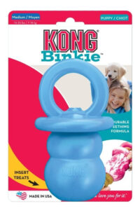 Kong Puppy Binkie Talla M | Rosado Y Celeste
