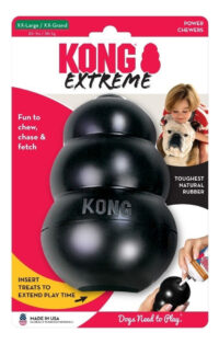 Juguete Para Perros Kong Extreme, Tamaño Gigante, Tamaño X X L, Color Negro - Imagen 3