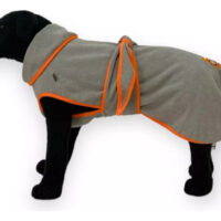 Capa Toalla Para Perro Tela Absorbente De Microfibra Talla L