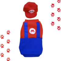 Disfraz Para Mascotas Mario Bross | Cosplay Perros O Gatos