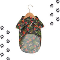 Camisa Palmeras | Guayabera Veraniega Para Perro Y Gato