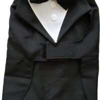 Smoking Para Perro Grande | Traje Formal Negro Para Mascota