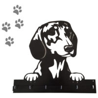 Porta Llaves Y Correas De Perro | Dachshund