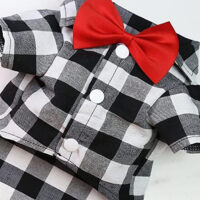 Ropa Para Perros O Gatos | Camisa A Cuadros Para Mascotas - Imagen 9