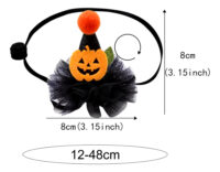Gorro Disfraz Brujita Perro Gatita Halloween Original Único - Imagen 4