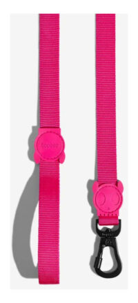 Correa Zeedog Solids Xs Pink Led Para Perros