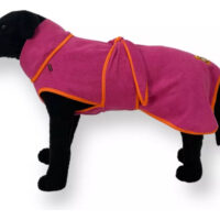 Capa Toalla Para Perro Tela Absorbente De Microfibra Talla S