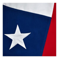 Bandera Chilena De Tela Estrella Bordada 100x150cm Chile